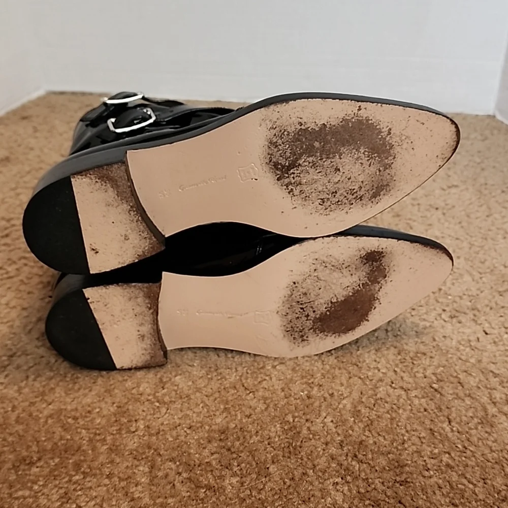 Gianvito Rossi Patent Leather Booties